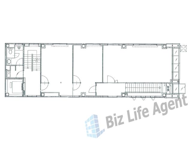 第二モチケンビルの平面図