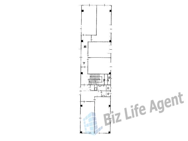 日宝内淡路ビルの平面図