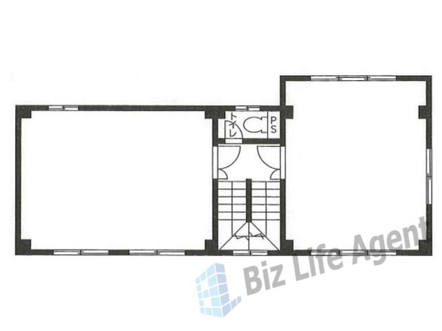 佳成ビルの平面図