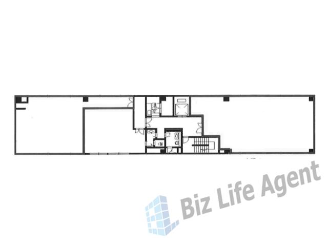 ＤＡＩＳＡＫＵ　ＡＭビル(ダイサクエーエムビル）の平面図