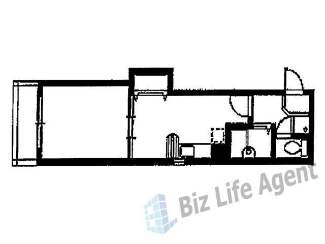 アブレスト今出川ビルの平面図