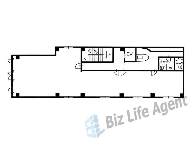 プロスパー平野町ビルの平面図