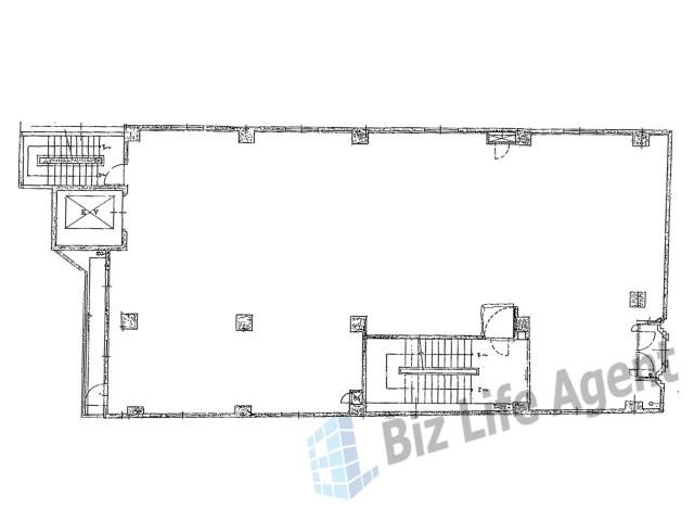 マクデンビル　東館の平面図