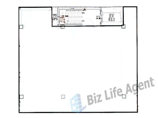 ＡＣＮ心斎橋テラスビル(エーシーエヌ心斎橋テラスビル)の平面図