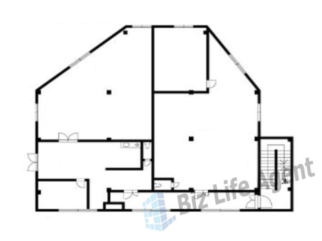 田中ビルの平面図