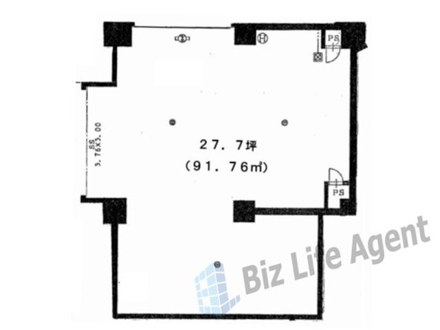 アーバネックス新神戸ビルの平面図