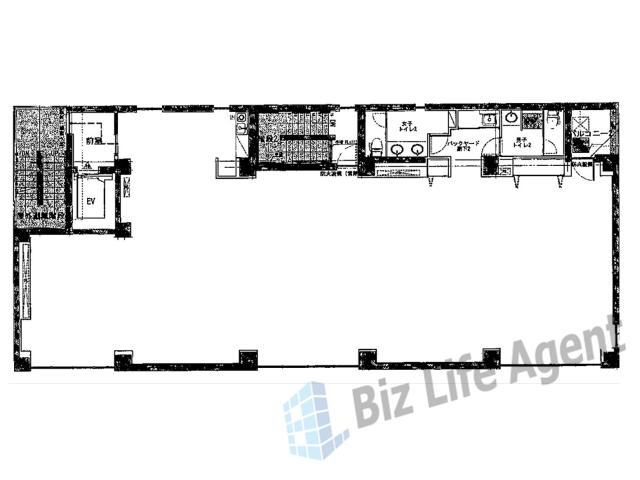TM1ビル(ティーエムワンビル)の平面図