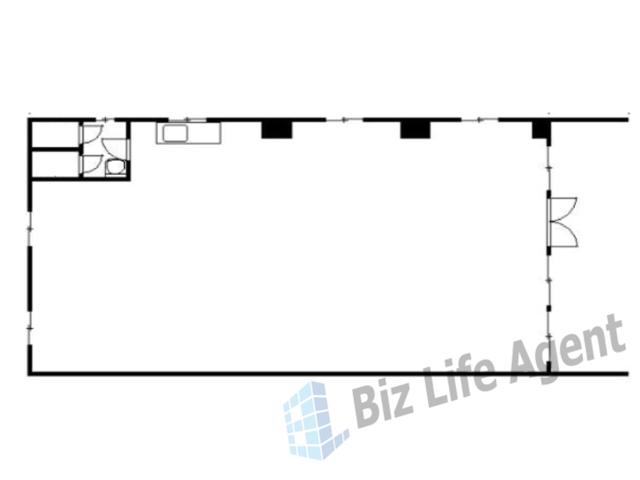 村上ビルの平面図