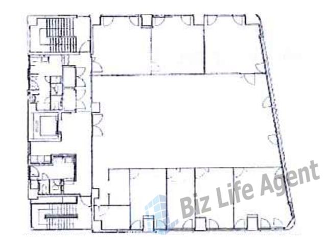 OsakaMetro九条ビル(オオサカメトロ九条ビル)の平面図