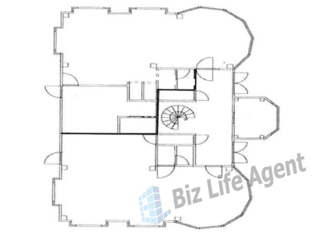 京田辺奥村ビルの平面図