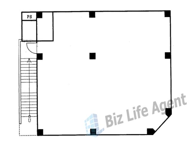 大和田駅近店舗の平面図
