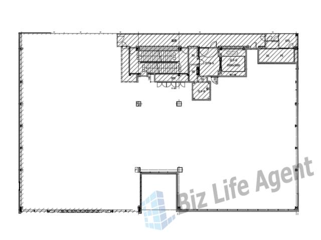 Ｇビル御堂筋０１(ジービル御堂筋０１）の平面図