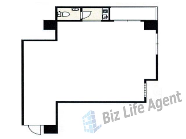 ヴェルドール安堂寺ビルの平面図