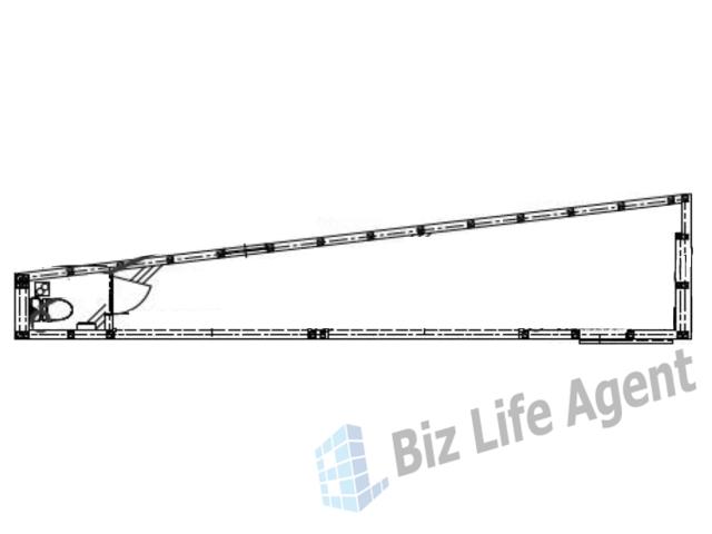 (仮称)長吉出戸3丁目戸建店舗の平面図