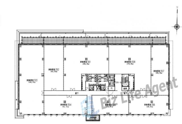 LEX西大路ビル(レックス西大路ビル)の平面図