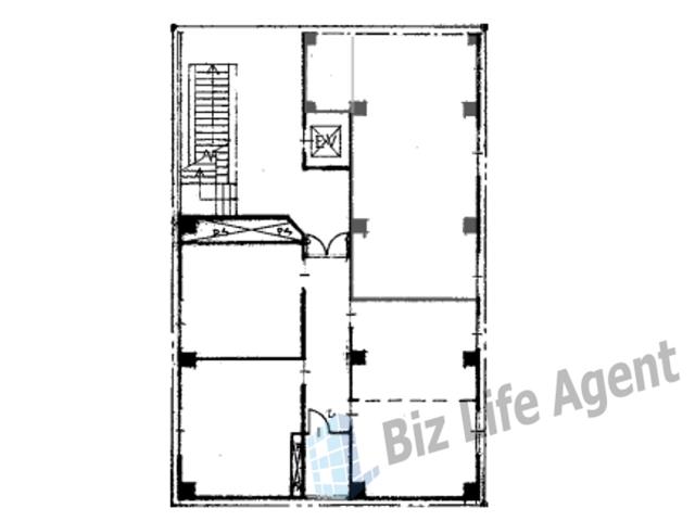 日宝キャリアプラザの平面図