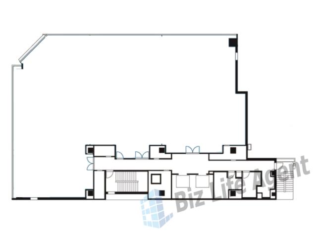 PMO EX淀屋橋(ピーエムオーイーエックス淀屋橋)の平面図