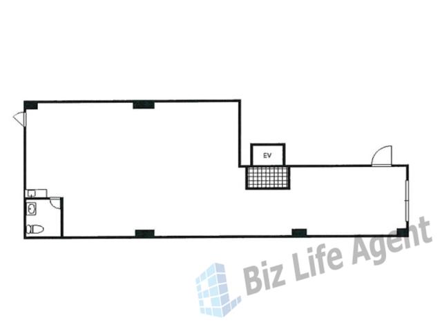 サンヨー南久宝寺ビルの平面図