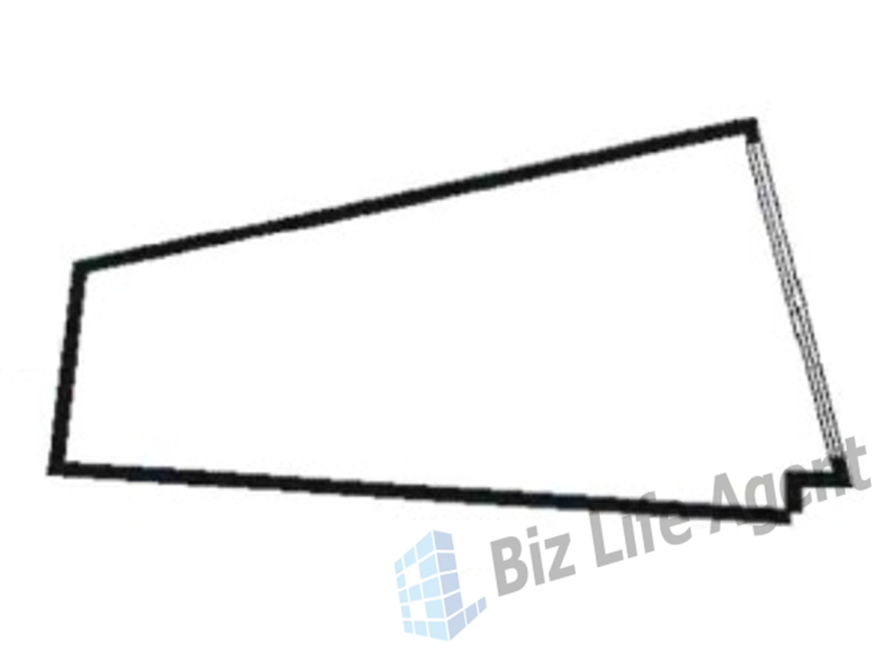 元町駅前店舗の平面図