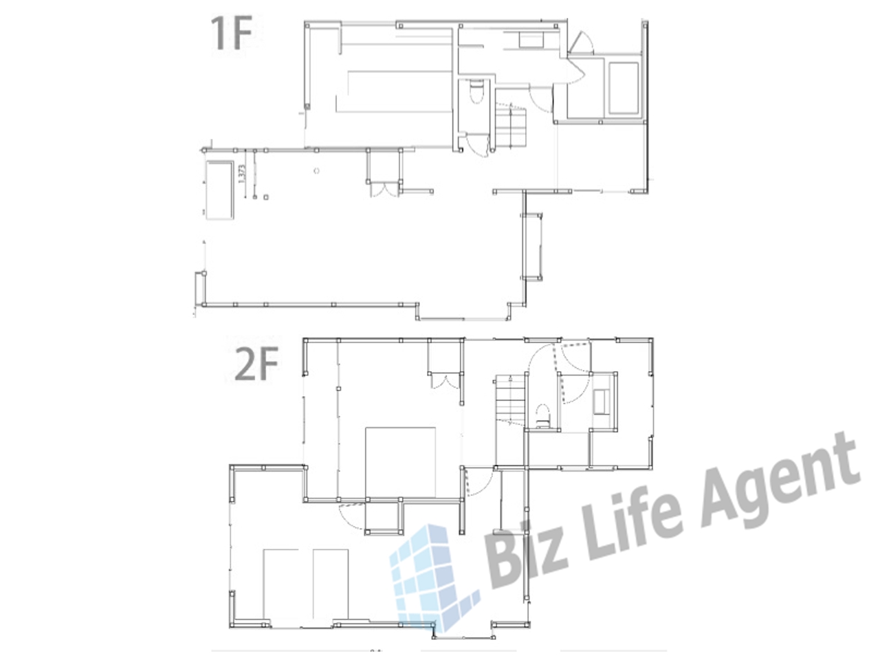 (仮称)京都きよみず別邸の平面図