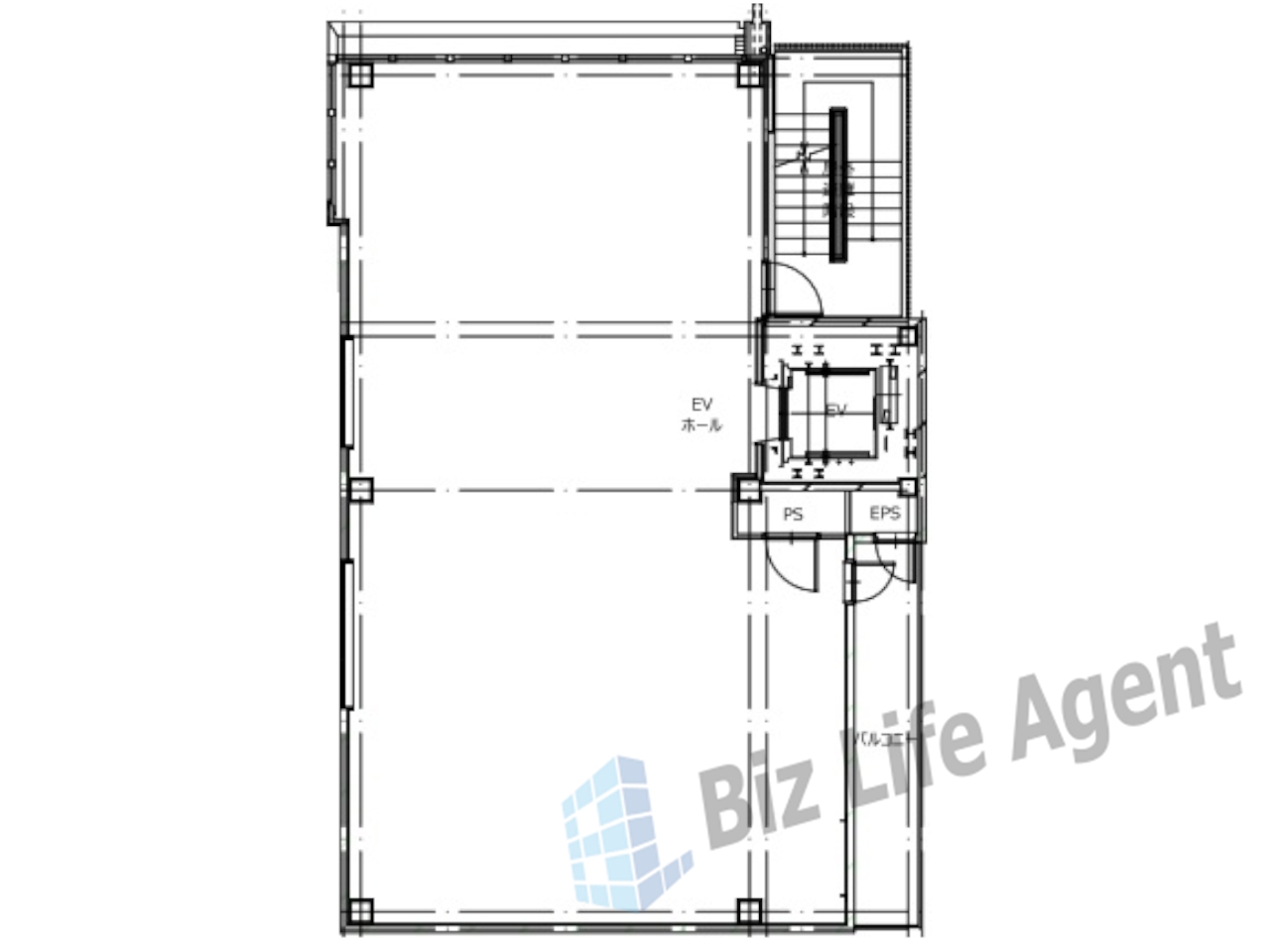 JF Awaji BLD.(ジェーエフ淡路ビル)の平面図