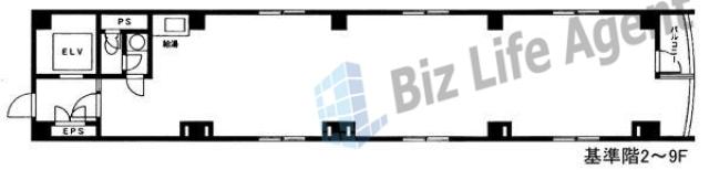 第三櫻井ビルの平面図