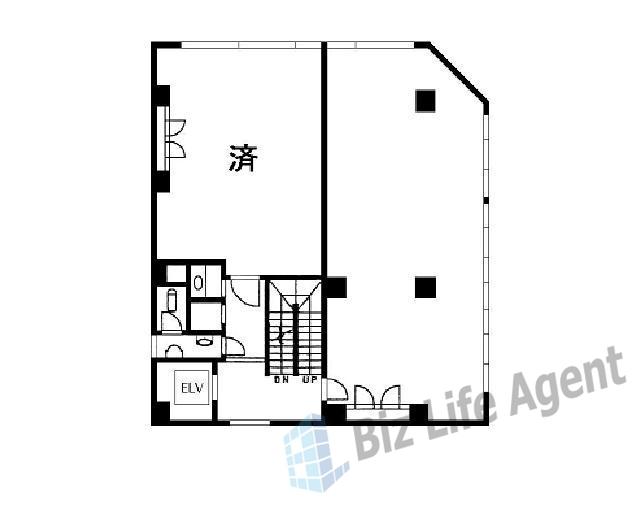 ル・グラシエルBLDG.3の平面図