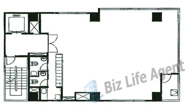 泰明青山ビルの平面図
