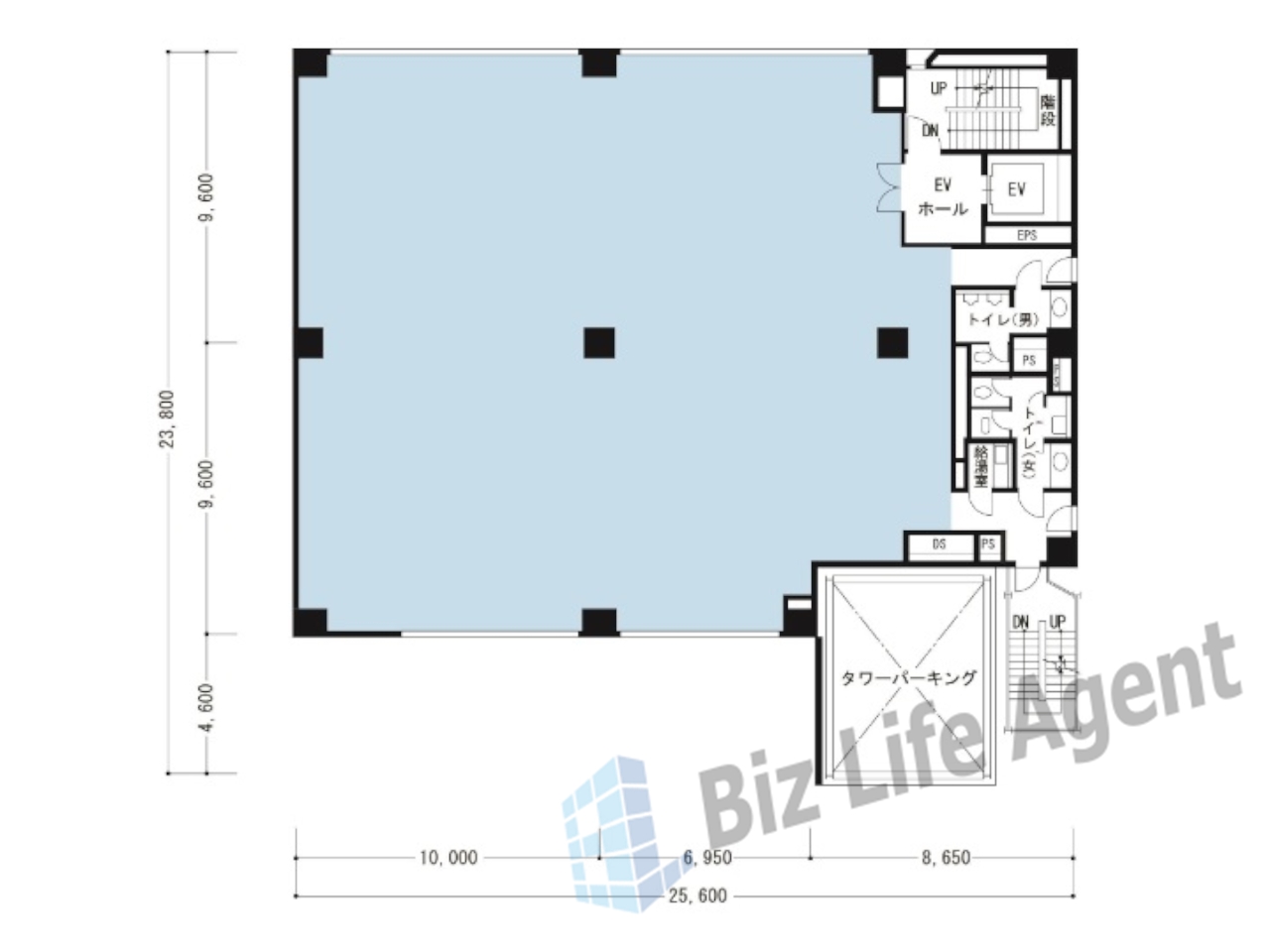 KDX中目黒ビルの平面図