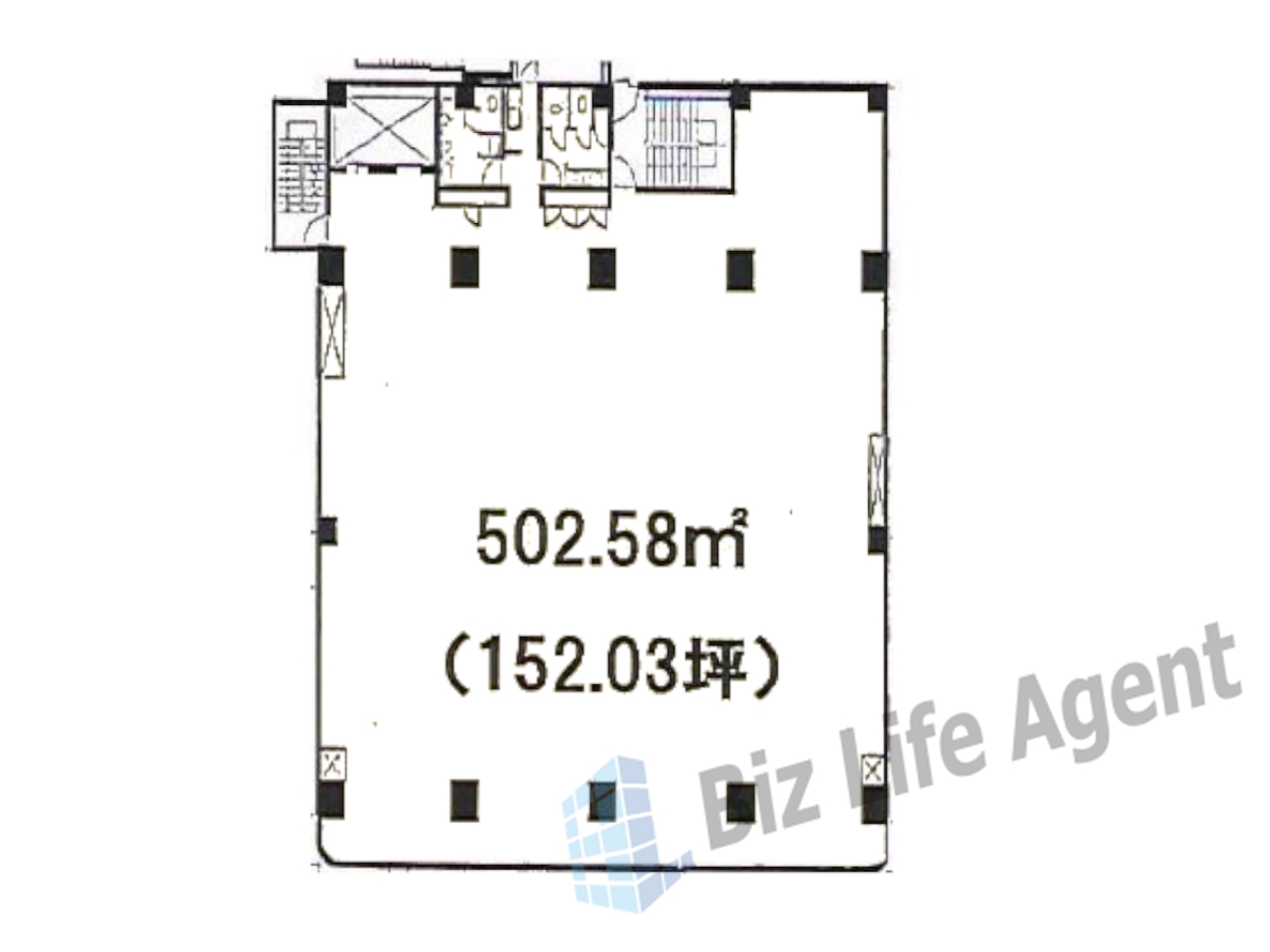 鈴中ビル大森の平面図