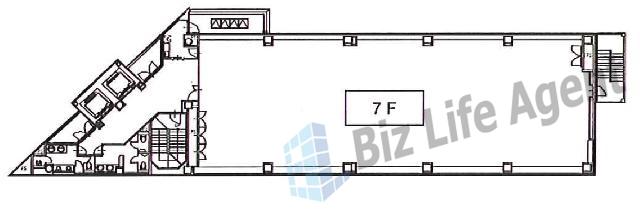 音ノ葉イマス池袋ビルの平面図