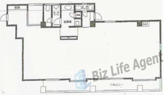 西新宿ワイビルの平面図