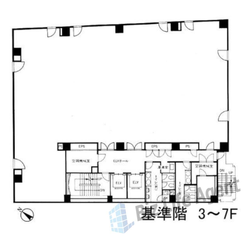 スクエア日本橋の平面図