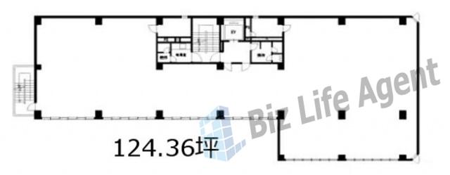 飯田橋尚学ビル 別館の平面図