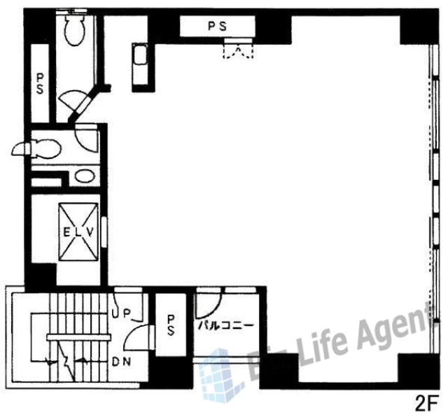 平河町UTビルの平面図
