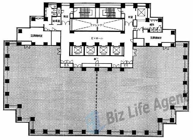J.CITY TOWERの平面図