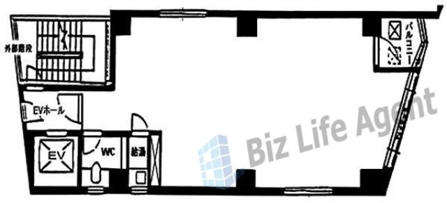 須田町ビルEASTの平面図