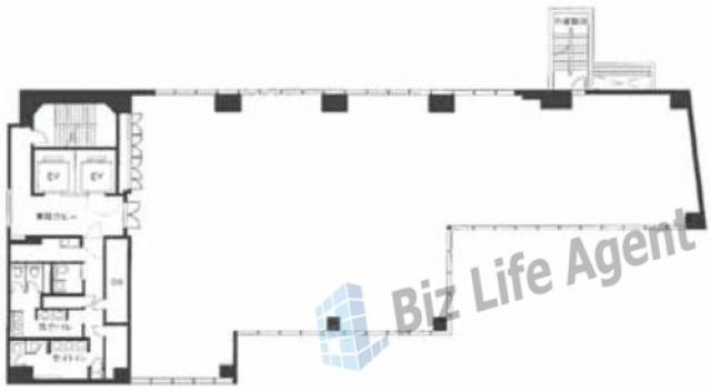 恵比寿サウスワンの平面図