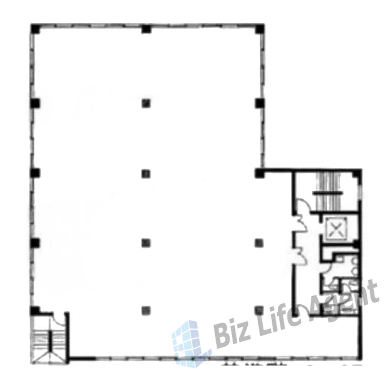 五反田第2noteビルの平面図