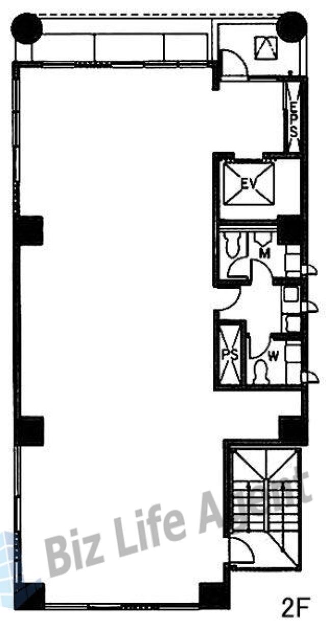 三和九段ビルの平面図