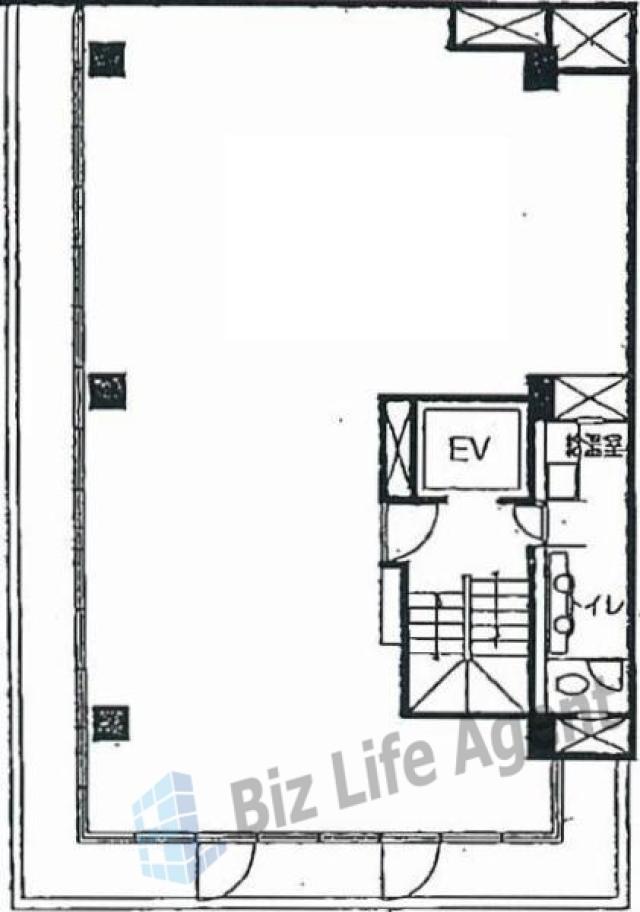 花岡ビルの平面図