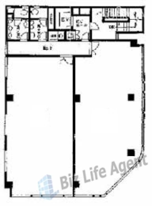 有馬ビルの平面図