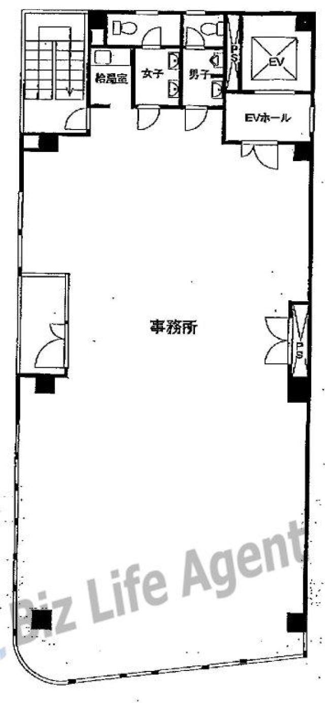 アライズ第2ビルの平面図