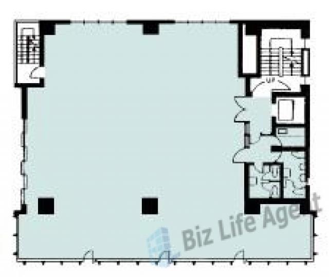 髙島屋THビル北館(旧:ムツミビルディング)の平面図