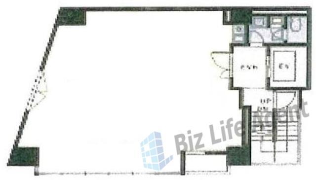 フォロス岩本町ビルの平面図