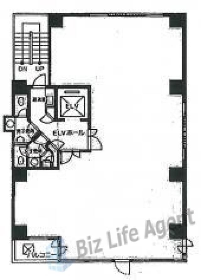 サンセルモ大門ビルの平面図