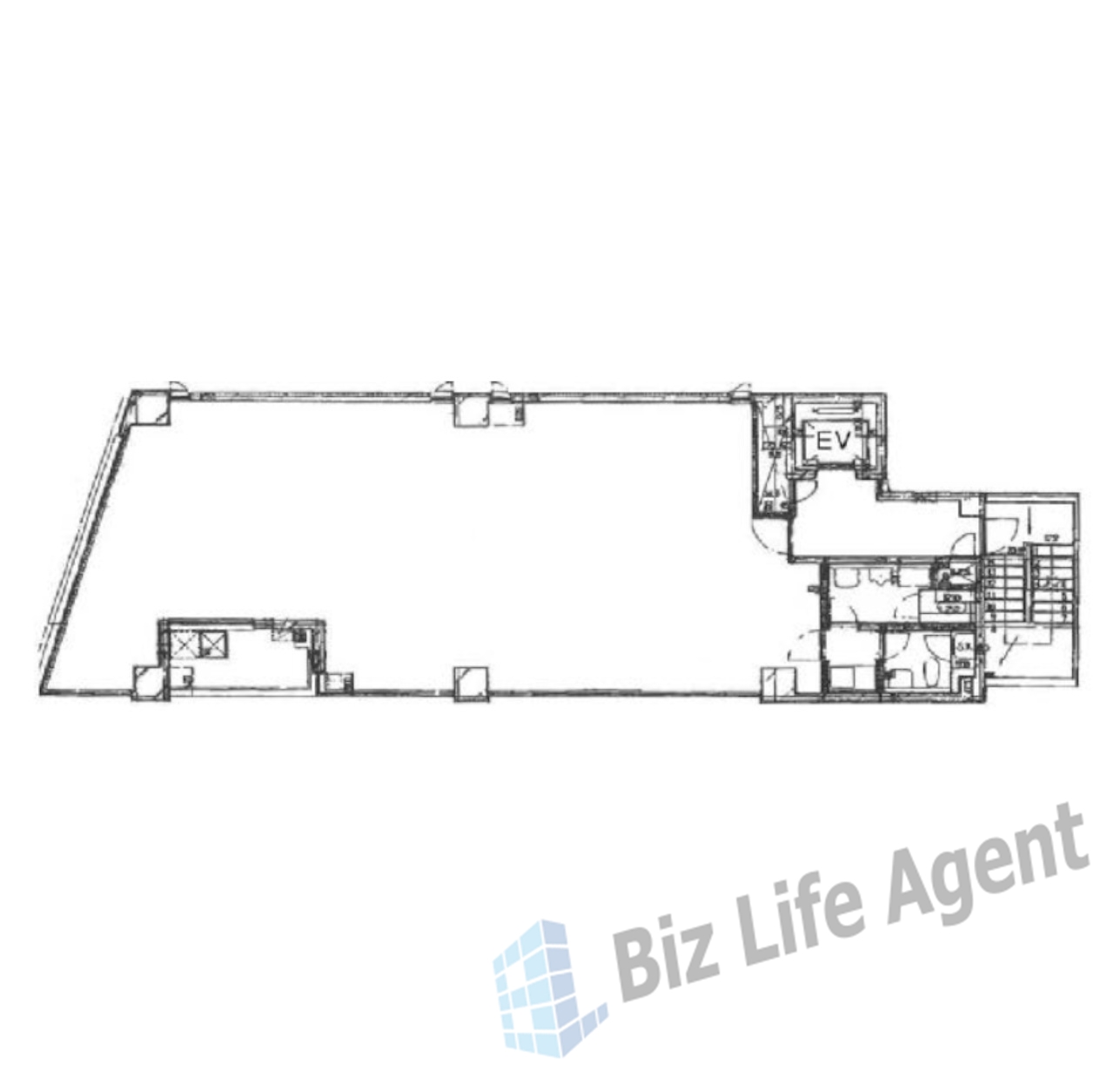日本橋末広ビルの平面図