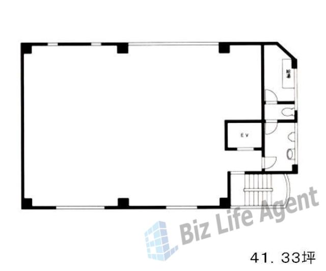 赤坂ライフフォーラムビルの平面図