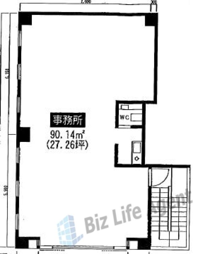 プレシャスビルの平面図