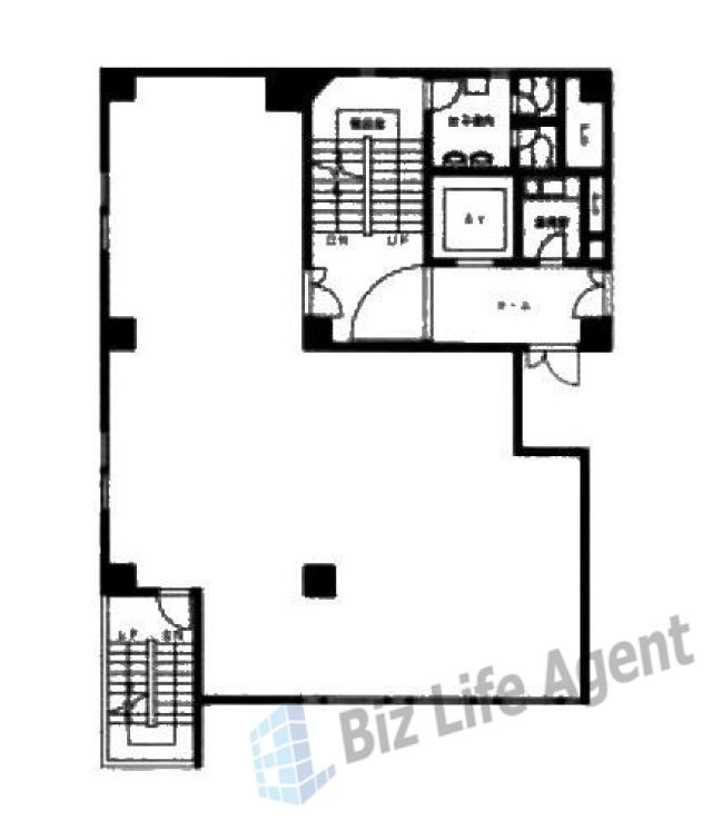 第二プレシーザビルの平面図